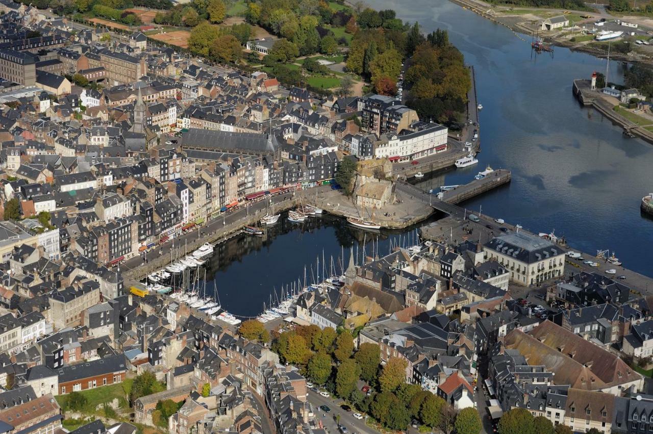 Bienvenue Chez Vous Leilighet Honfleur Eksteriør bilde